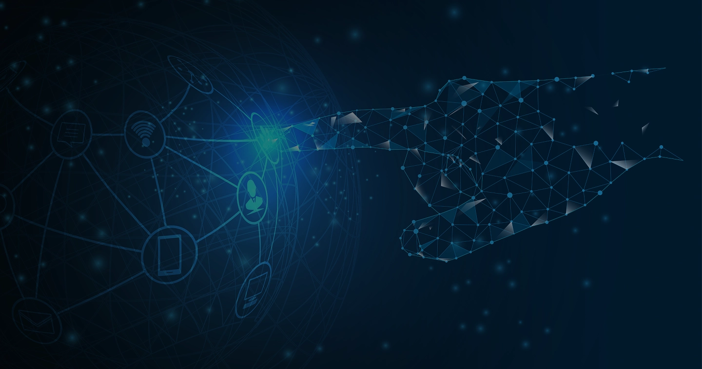 Hintergrundgrafik von Voltara Flex Kontaktseite